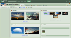Desktop Screenshot of marvelous-skyrealms.deviantart.com