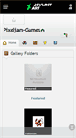 Mobile Screenshot of pixeljam-games.deviantart.com
