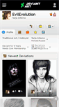 Mobile Screenshot of evilevolution.deviantart.com