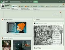 Tablet Screenshot of danial79.deviantart.com