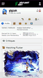 Mobile Screenshot of gigzak.deviantart.com