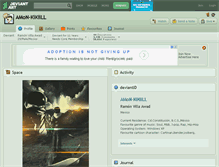Tablet Screenshot of amon-kikiill.deviantart.com