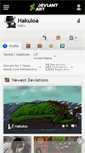 Mobile Screenshot of hakuloa.deviantart.com