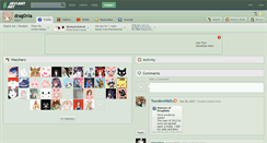 Desktop Screenshot of drag0nia.deviantart.com