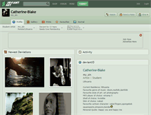 Tablet Screenshot of catherine-blake.deviantart.com