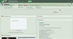 Desktop Screenshot of lilythebat.deviantart.com