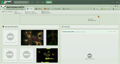Desktop Screenshot of darkninjaeeveefire.deviantart.com
