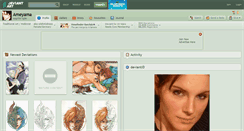 Desktop Screenshot of ameyama.deviantart.com