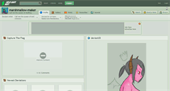 Desktop Screenshot of marshmallow-maker.deviantart.com