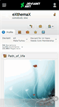 Mobile Screenshot of exthemax.deviantart.com