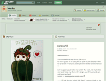 Tablet Screenshot of nenke.deviantart.com