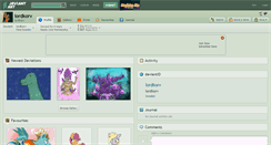 Desktop Screenshot of lordkorv.deviantart.com