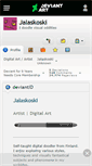 Mobile Screenshot of jalaskoski.deviantart.com