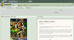 Desktop Screenshot of girlglycerine.deviantart.com
