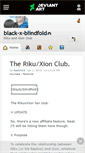Mobile Screenshot of black-x-blindfold.deviantart.com