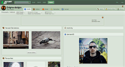 Desktop Screenshot of enigma-designs.deviantart.com