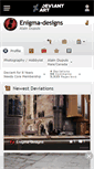 Mobile Screenshot of enigma-designs.deviantart.com