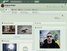 Tablet Screenshot of enigma-designs.deviantart.com