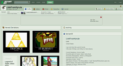 Desktop Screenshot of linkfromhyrule.deviantart.com