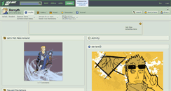 Desktop Screenshot of dornyth.deviantart.com