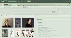 Desktop Screenshot of droguta.deviantart.com