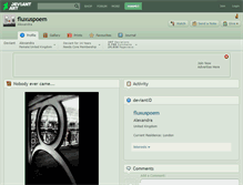 Tablet Screenshot of fluxuspoem.deviantart.com
