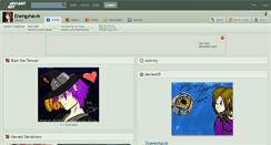 Desktop Screenshot of energyhawk.deviantart.com