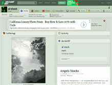 Tablet Screenshot of al-stock.deviantart.com
