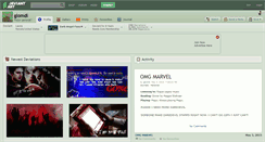 Desktop Screenshot of glomdi.deviantart.com