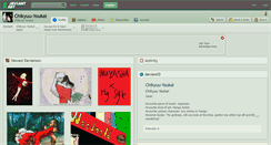 Desktop Screenshot of chikyuu-youkai.deviantart.com