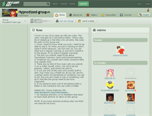 Tablet Screenshot of hypnotized-group.deviantart.com