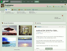 Tablet Screenshot of picadelphon.deviantart.com