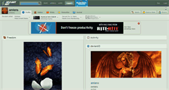 Desktop Screenshot of amiens.deviantart.com