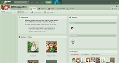 Desktop Screenshot of aph-england-fc.deviantart.com