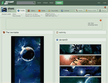 Tablet Screenshot of dilekt.deviantart.com