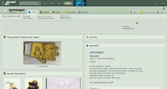 Desktop Screenshot of apemangaul.deviantart.com