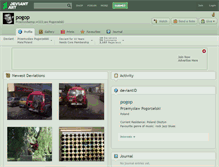 Tablet Screenshot of pogop.deviantart.com