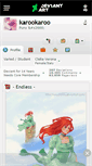 Mobile Screenshot of karookaroo.deviantart.com