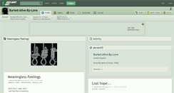 Desktop Screenshot of buried-alive-by-love.deviantart.com