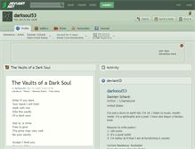 Tablet Screenshot of darksoul53.deviantart.com