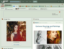 Tablet Screenshot of diddydave.deviantart.com