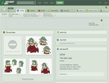 Tablet Screenshot of fffp.deviantart.com