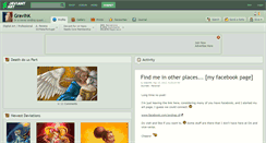 Desktop Screenshot of gravihk.deviantart.com