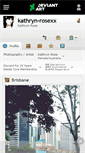 Mobile Screenshot of kathryn-rosexx.deviantart.com