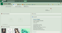 Desktop Screenshot of insector-hagako.deviantart.com