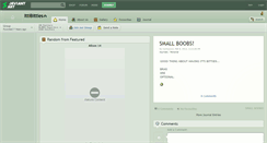 Desktop Screenshot of ittibitties.deviantart.com