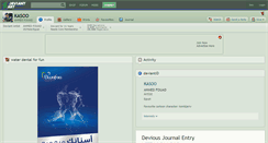 Desktop Screenshot of kasoo.deviantart.com