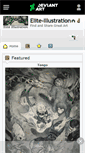 Mobile Screenshot of elite-illustration.deviantart.com