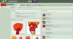 Desktop Screenshot of miss-bellum.deviantart.com