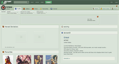 Desktop Screenshot of eristol.deviantart.com